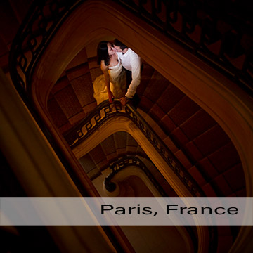 Hochzeitsfoto in Frankreich