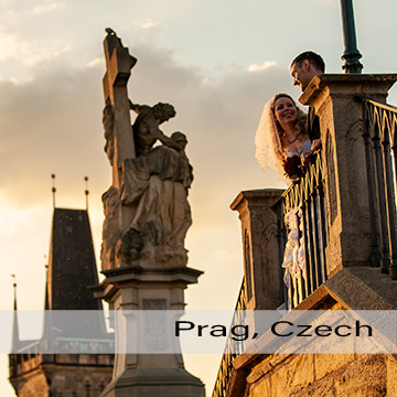 Hochzeitsfoto in Prag